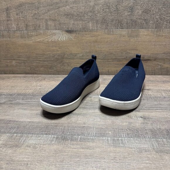Skechers Arch Fit Navy Blue Slip On Sneakers Women's Size 9.5 - Picture 1 of 7